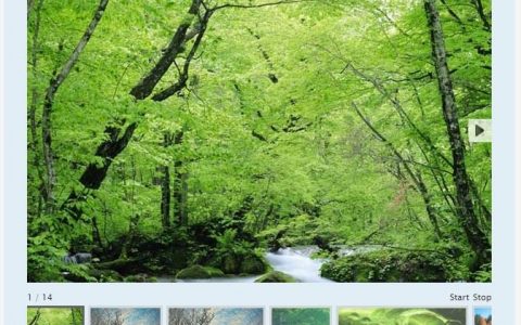 分享一个高度可定制的jQuery画廊插件AD Gallery