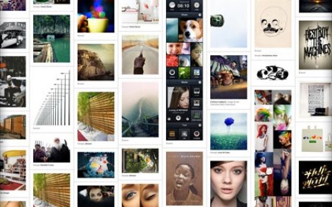 分享一个jquery动态网格瀑布流的插件—Wookmark