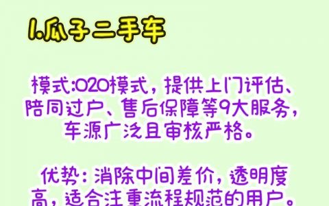 二手车网站搭建