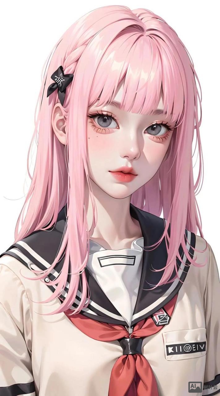 ai如何画卡通人物头发上色