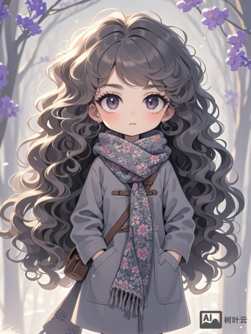 ai如何画卡通人物头发上色