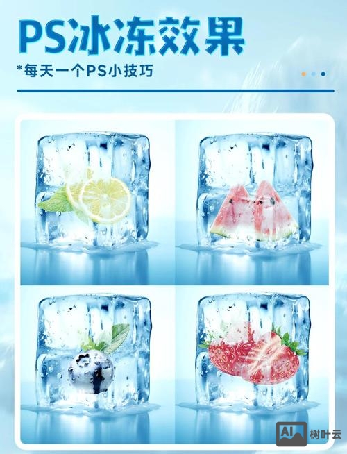 如何利用ps制作冰爽的宝贝主图