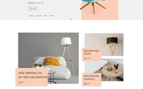 搭建一个商城类网站