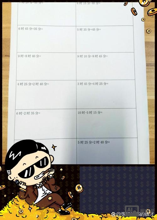 时间如何列示计算三年级