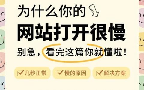 刚搭建的网站速度慢