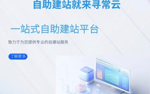 自助式搭建网站