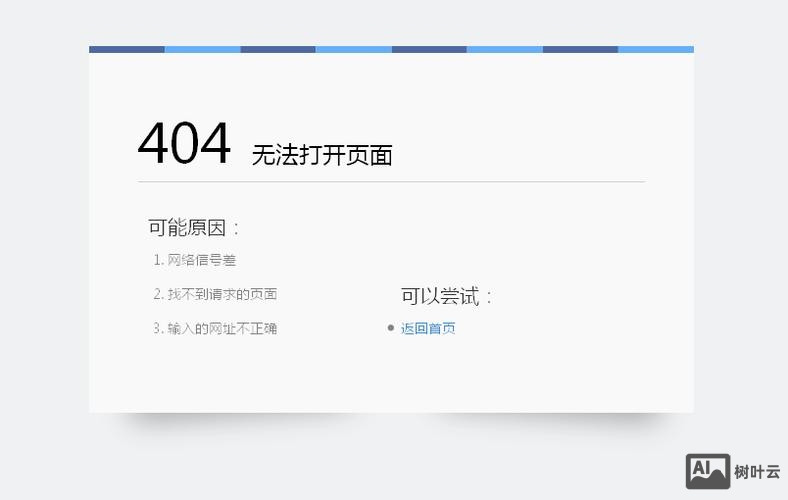 搭建网站出现404