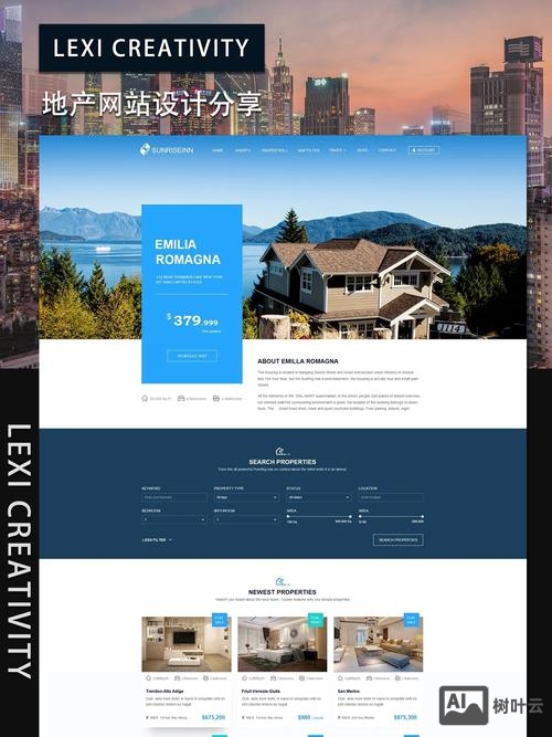 如何搭建房地产网站