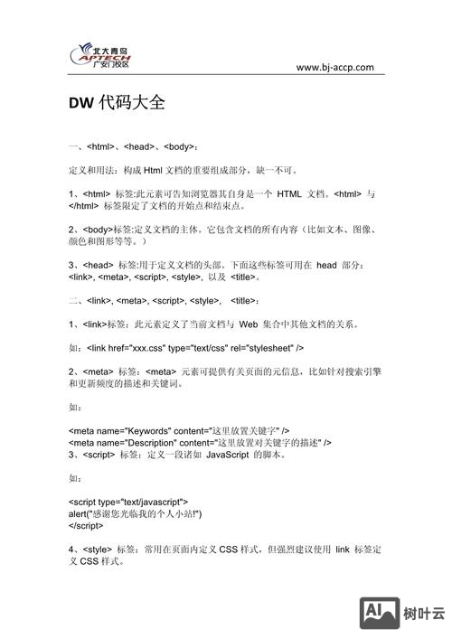 dw如何对内容使用h1css样式
