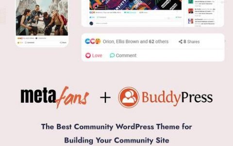 buddypress搭建的中文社区网站