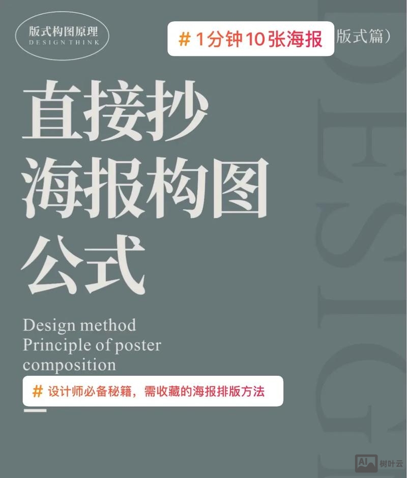 设计师如何设计一张海报