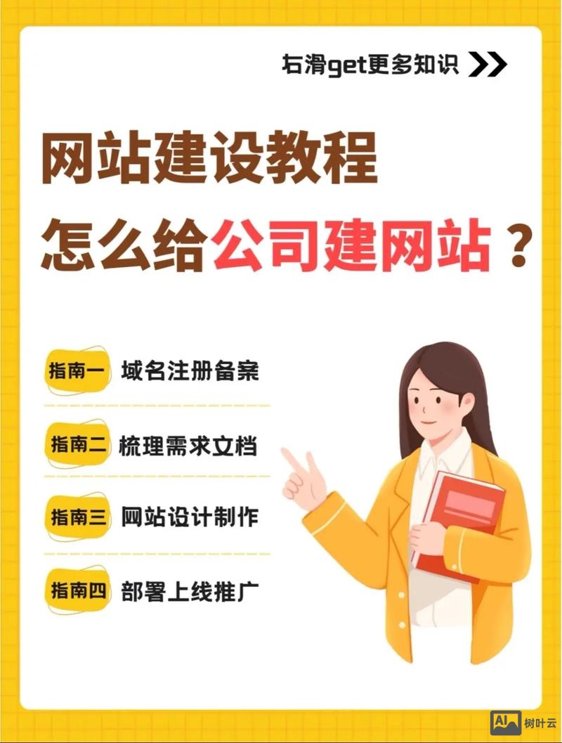 企业搭建网站的步骤