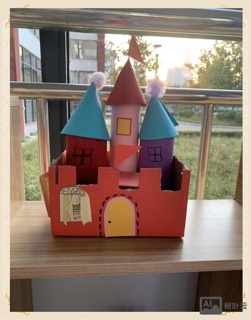 用立体图形搭建的物品