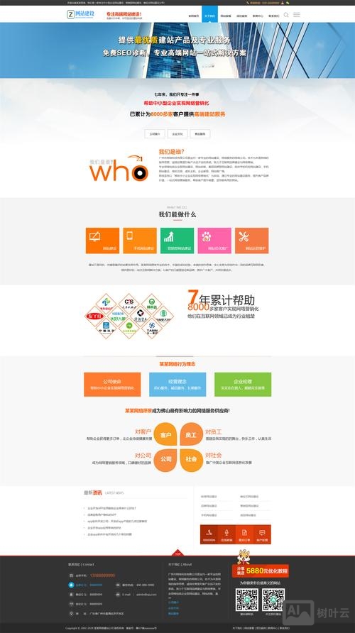 搭建的网站模板破解版