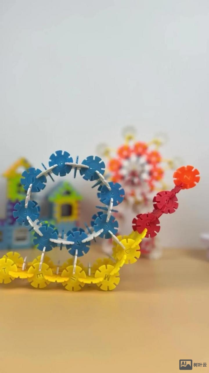 雪花片的搭建几种方法