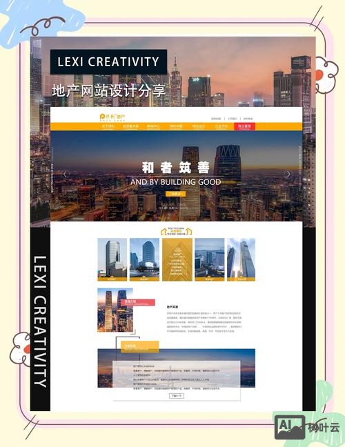 搭建房地产网站