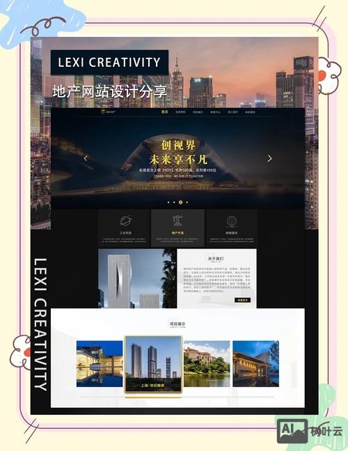 搭建房地产网站