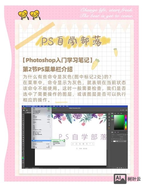 在ps中如何制作标题栏