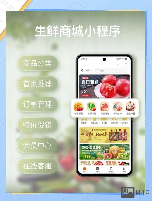 生鲜小程序搭建方案