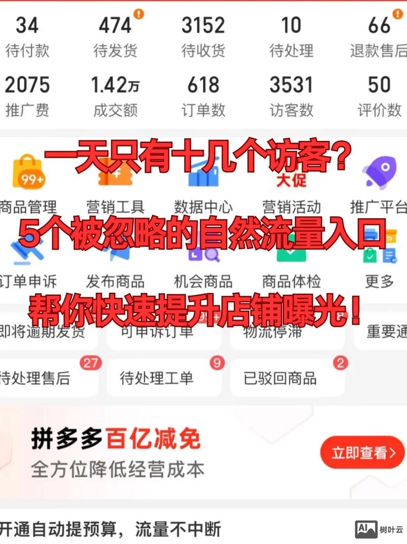 如何提高平台访客流量