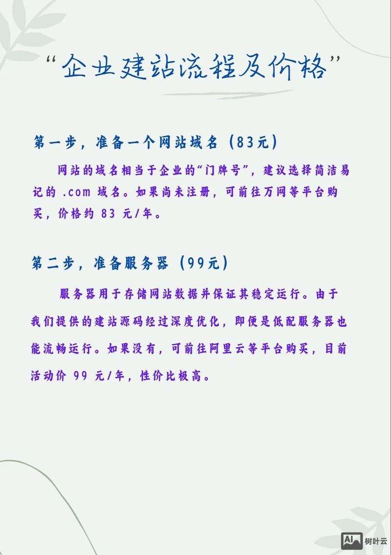 自己搭建公司网站费用