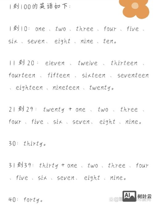 如何巧记英语单词数字