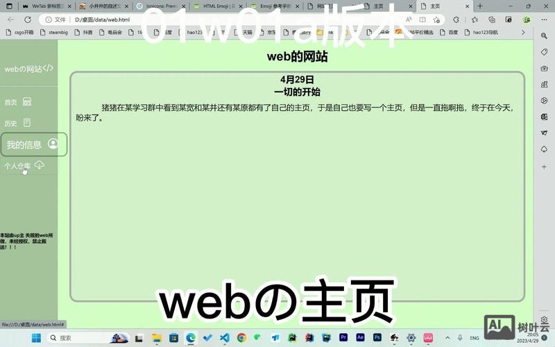个人应该搭建什么网站