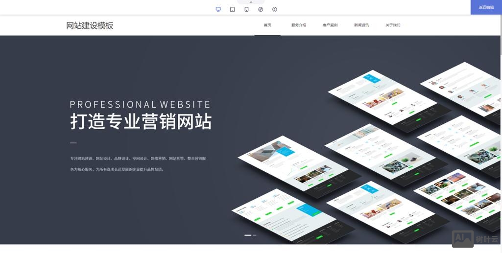 功能型网站搭建