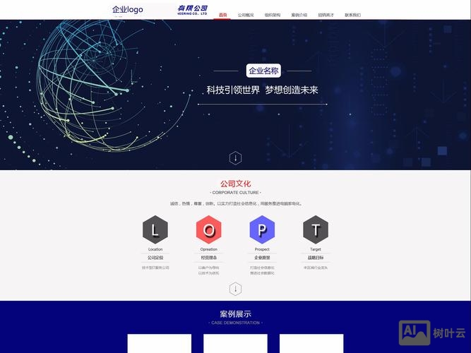 网站搭建上市公司