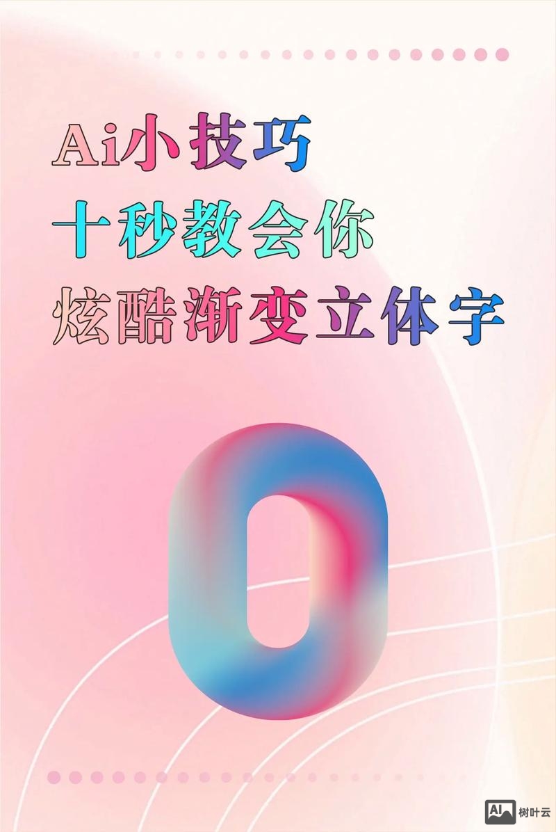ai如何做3d字体