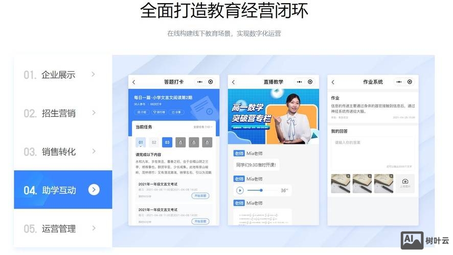教育网站搭建运营