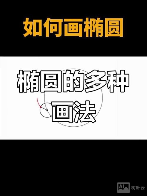 如何在长方形中画椭圆