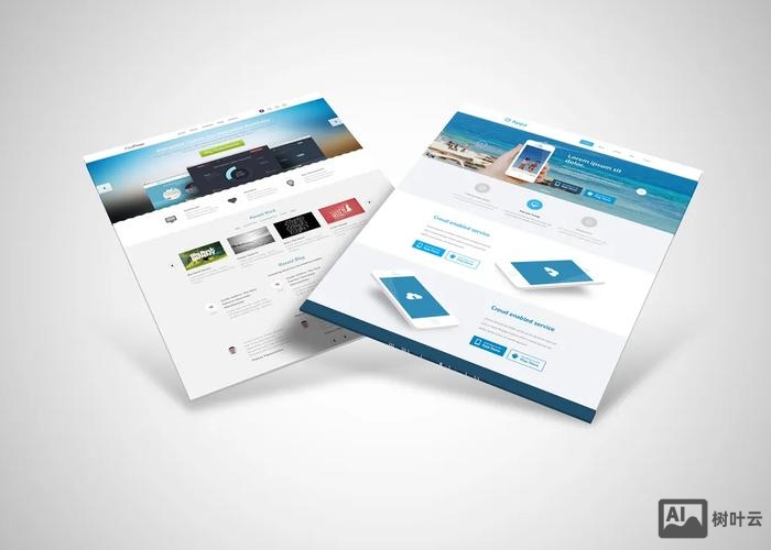 网站界面搭建模板