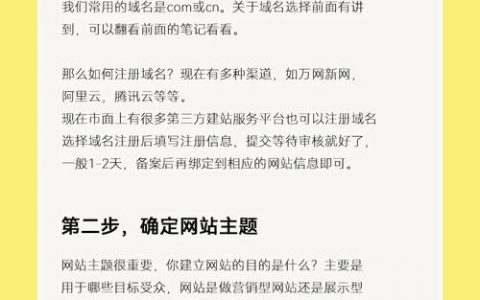 如何完整建设一个网站，网站建设完整流程是什么？