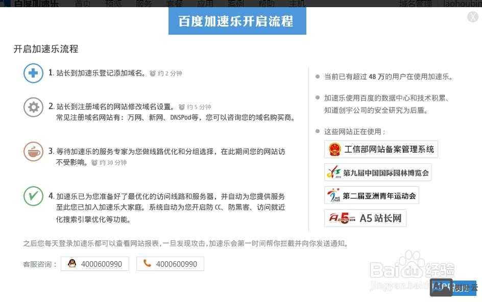 加速乐网站搭建