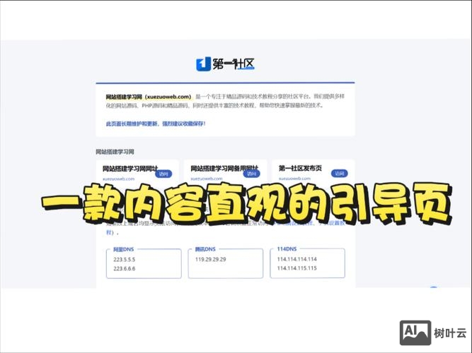 网站搭建的内容