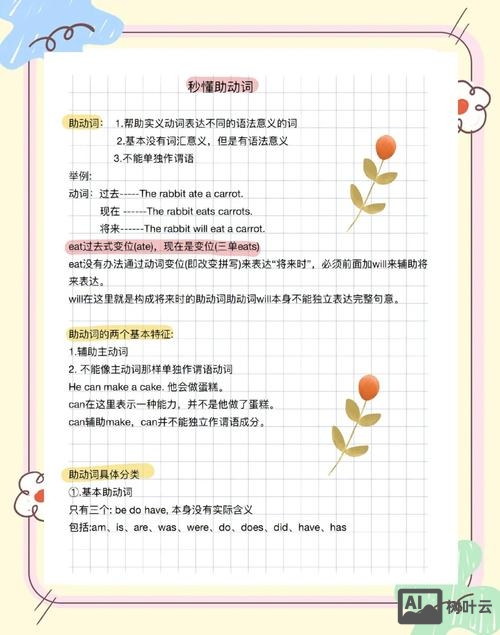 如何讲解助动词为小学生