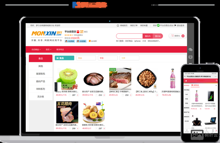 商城类网站搭建