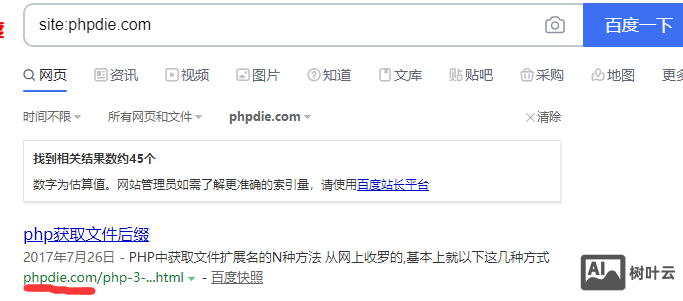 知道网址如何看百度快照