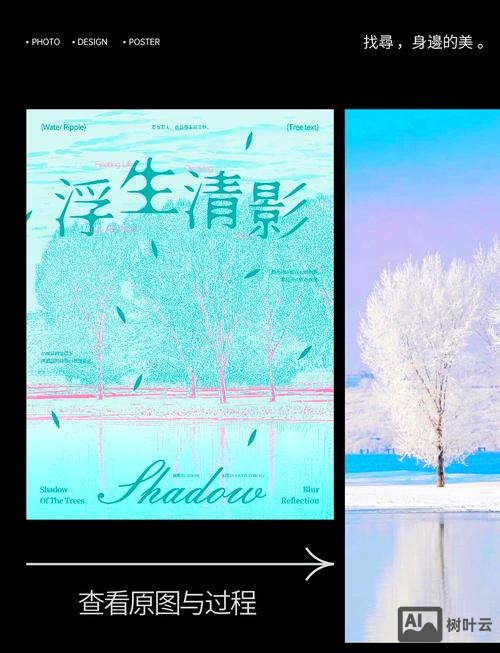 一张照片如何变成海报