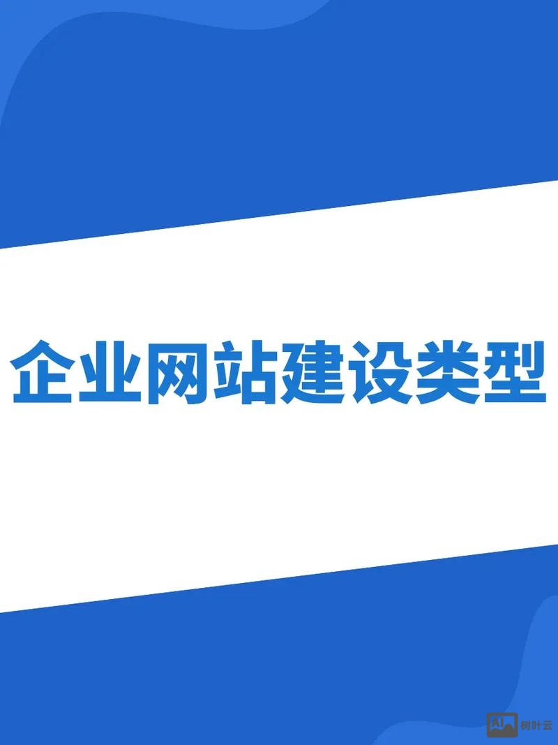 网站搭建的类型