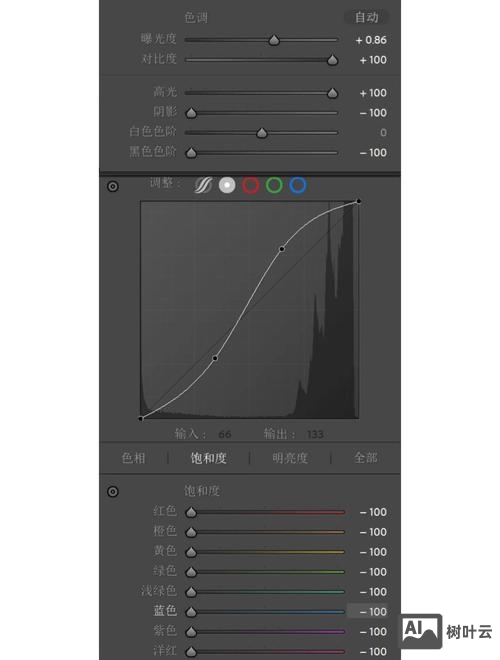 ps如何按照目标进行黑白场设定
