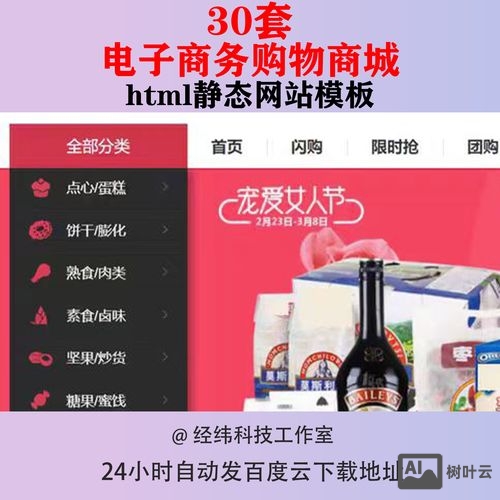 购物型网站搭建