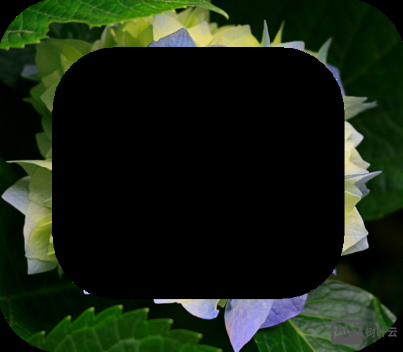 如何用ps画圆角矩形框