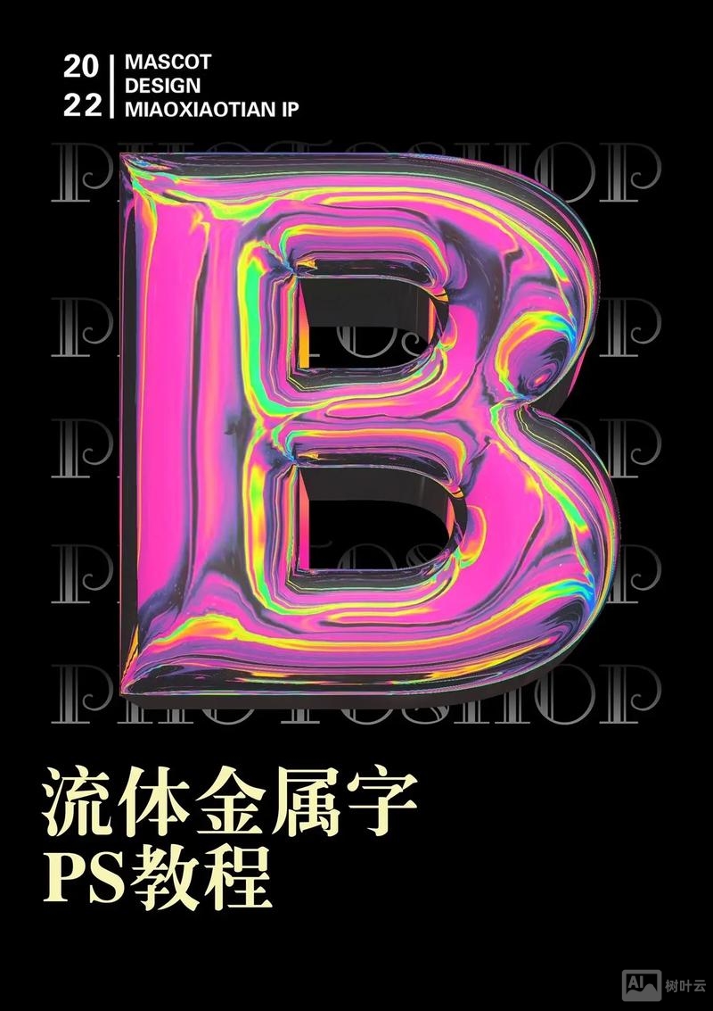 photoshop如何做金色的金属字