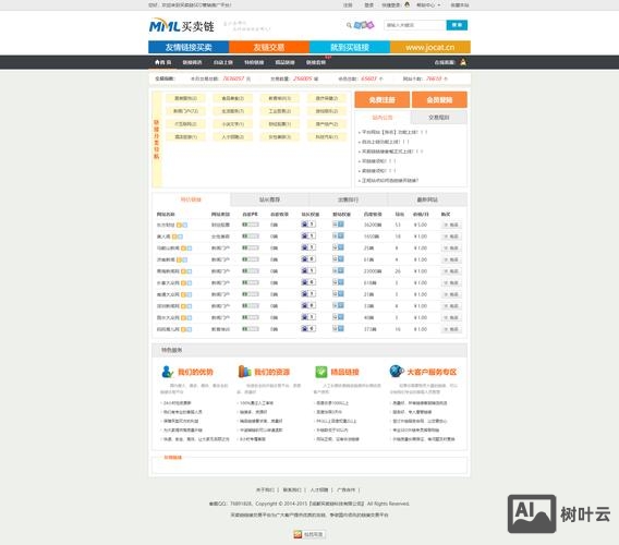 网站搭建 长链接