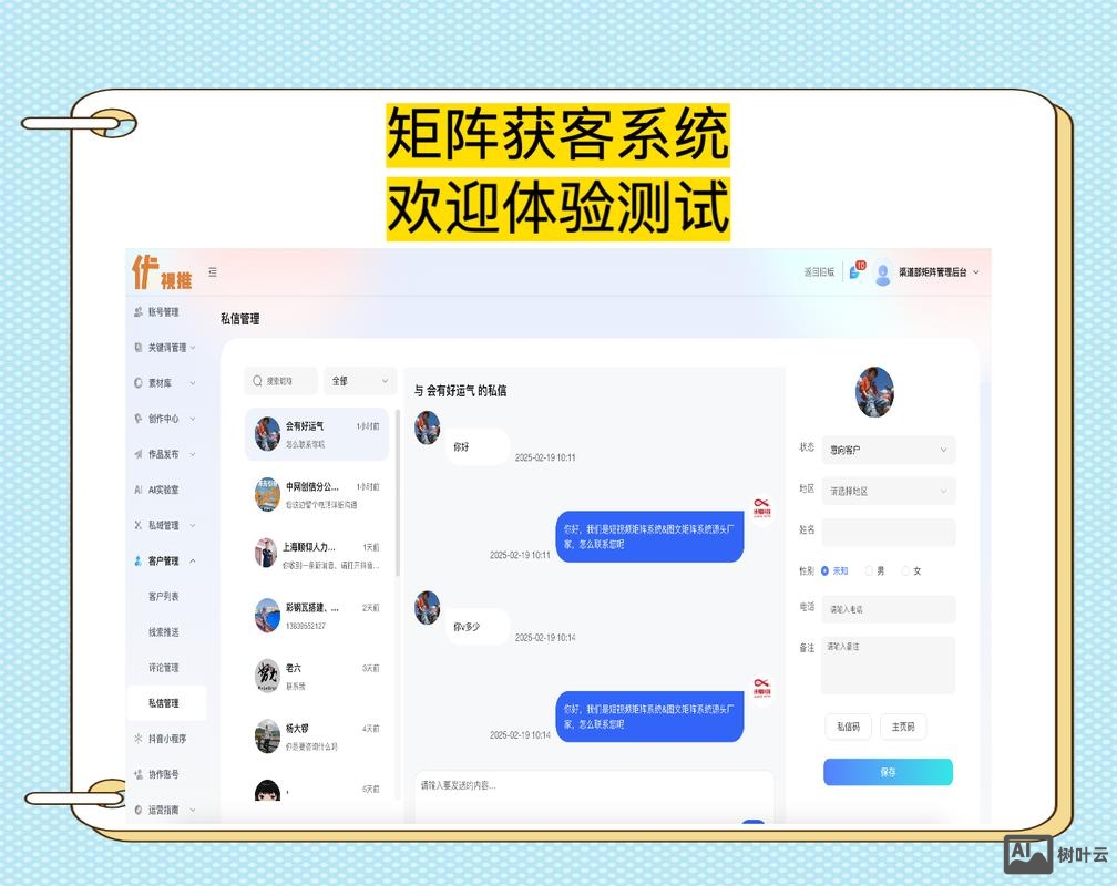 网络推广矩阵搭建