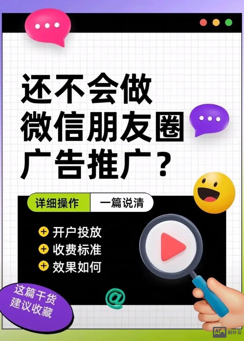 如何推广微信朋友圈广告