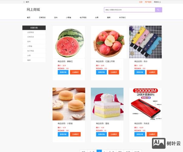 网络购物商城搭建