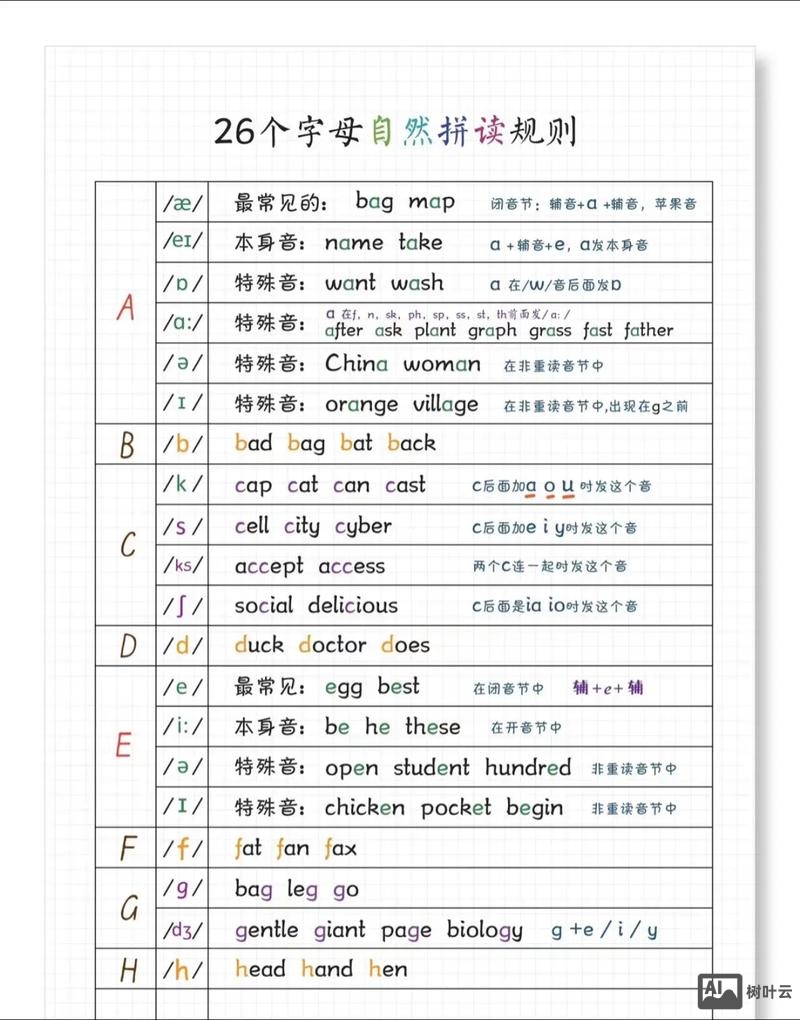 如何能够快速的识记音标